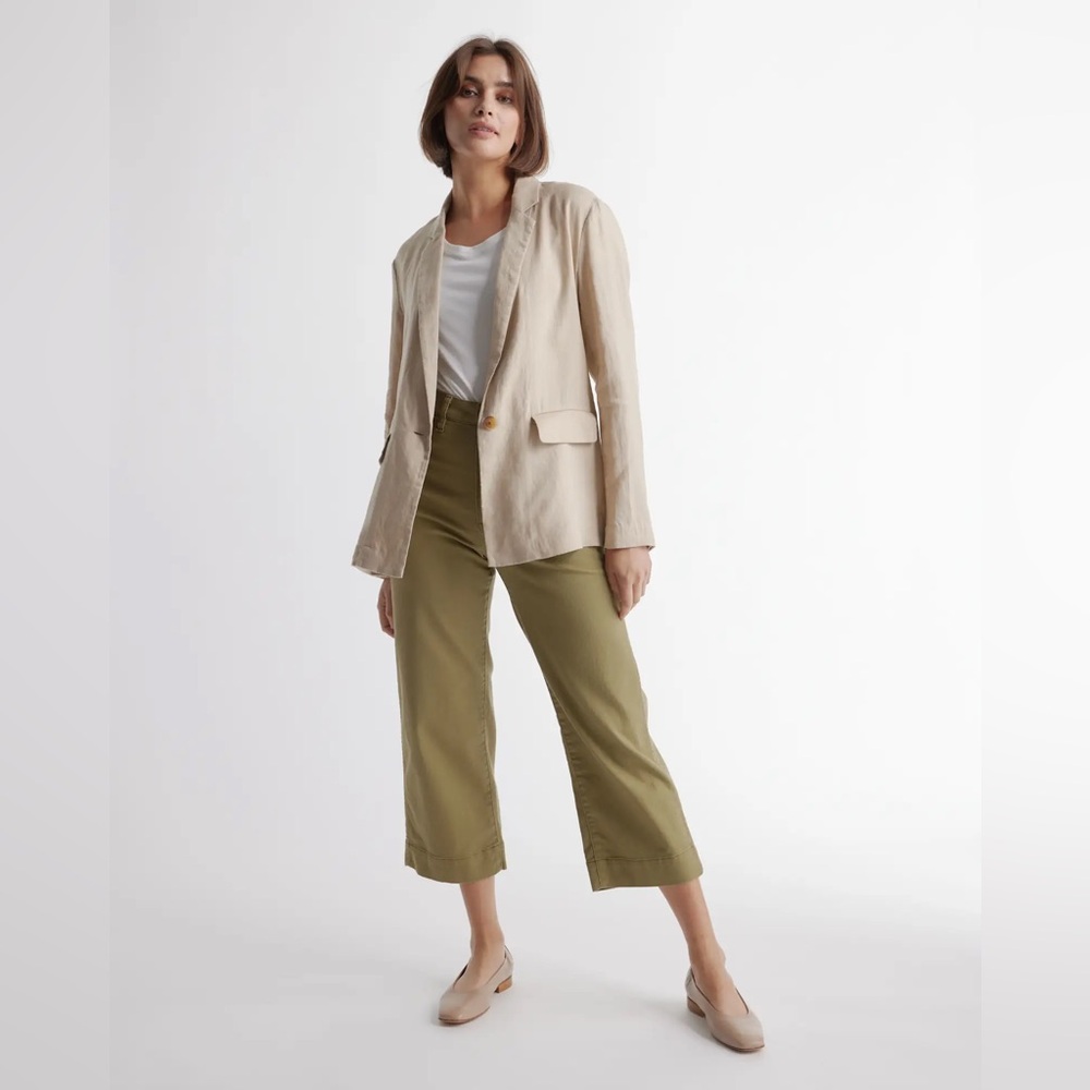 Quince linen blazer